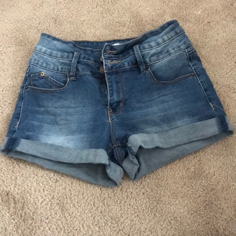 high rise shorts